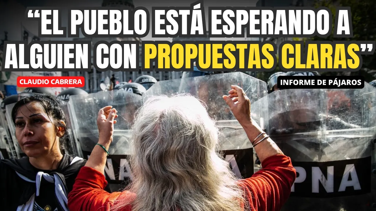 “Hay que recuperar la presencia en la calle”: el reclamo de los jubilados | Claudio Cabrera