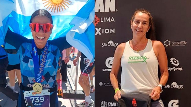 5db74b725b1683a7e343409472b6f619_L.jpg Podios de triatletas sanjuaninas en los Ironman de Valencia y Lima