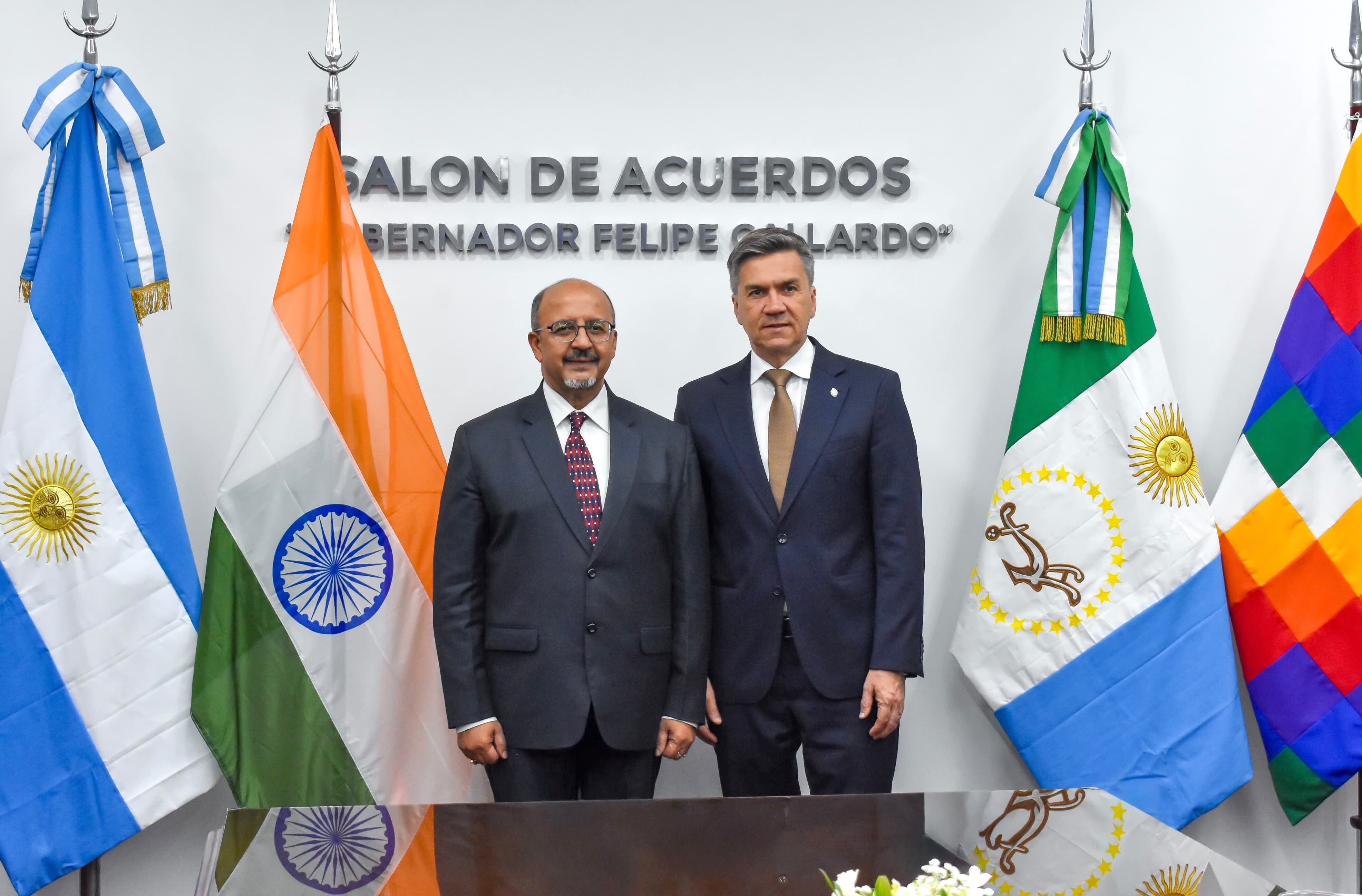 CHACO FORTALECE VÍNCULOS CON LA INDIA: ZDERO RECIBIÓ AL EMBAJADOR AJANEESH KUMAR PARA IMPULSAR COOPERACIÓN EN PRODUCCIÓN, SALUD, EDUCACIÓN Y CULTURA