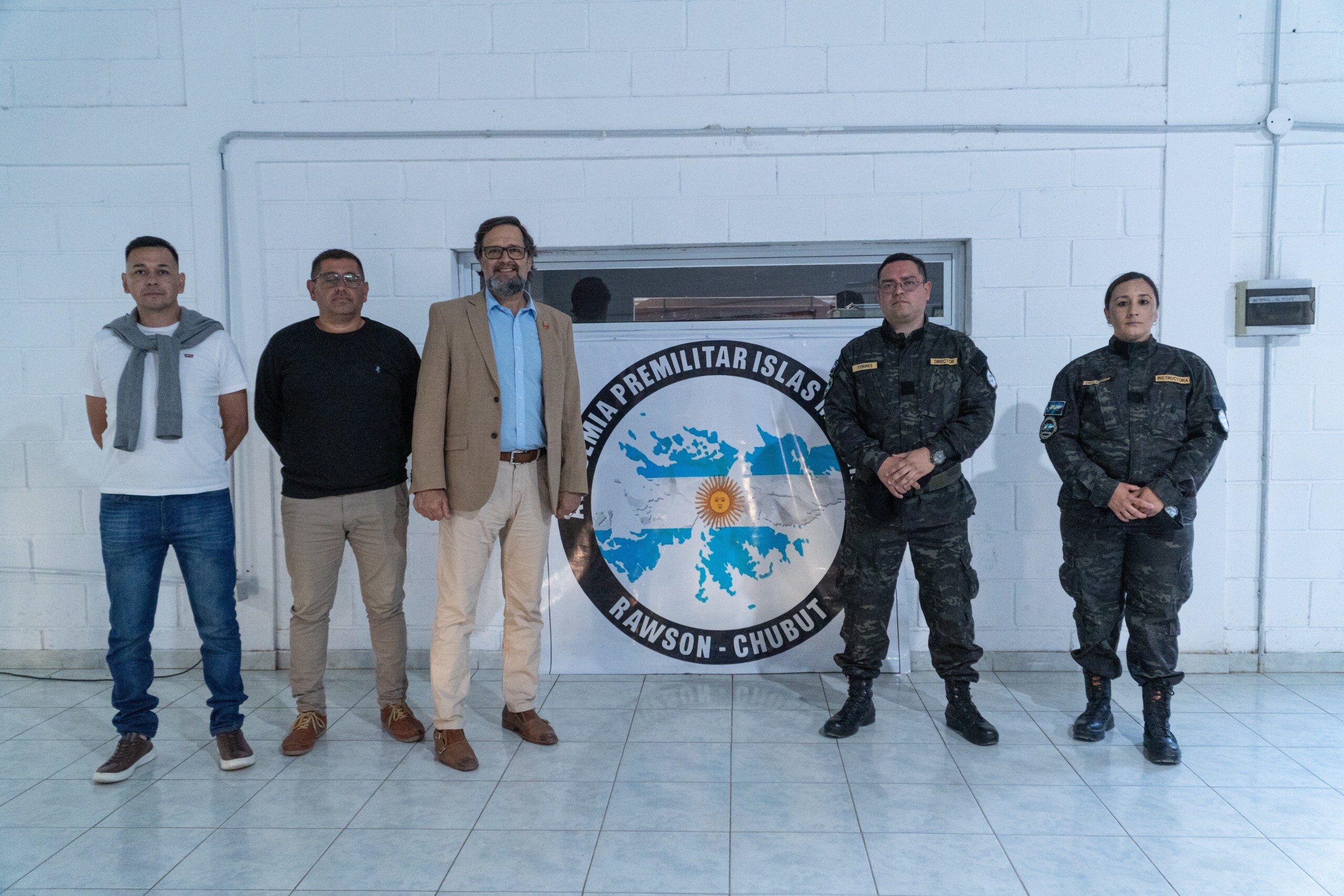 La Municipalidad de Rawson acompaño el cierre del ciclo lectivo de la academia premilitar Islas Malvinas