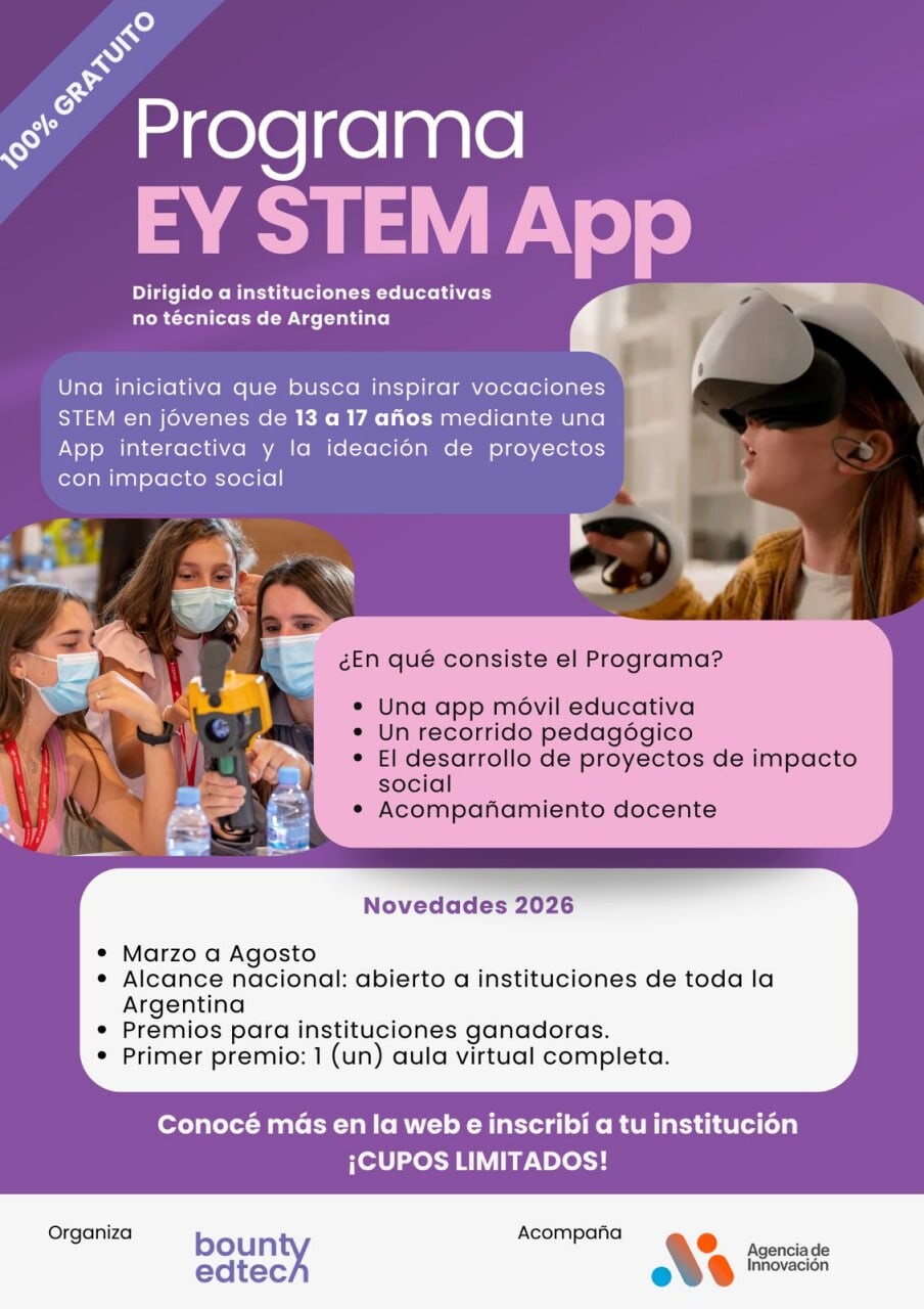 LA AGENCIA DE INNOVACIÓN JUNTO A BOUNTY EDTECH ACERCAN PROPUESTAS TECNOLÓGICAS PARA ESTUDIANTES FUEGUINOS