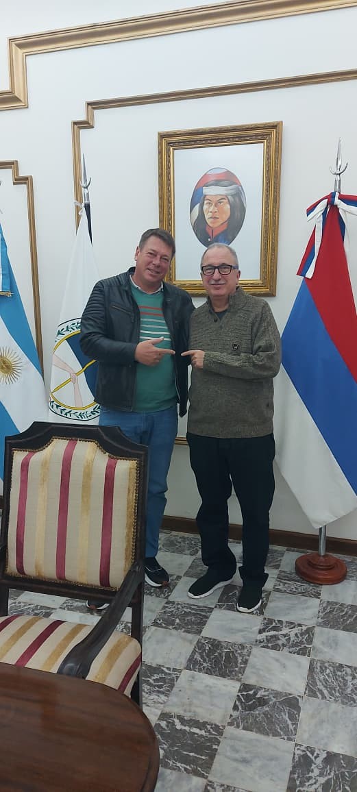 Ramón Gerega se reunió con el gobernador Hugo Passalacqua: “Fue una reunión muy productiva, hablamos de todo”