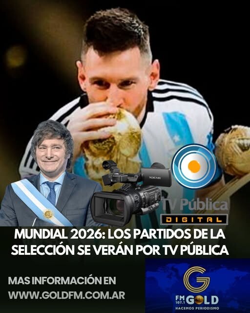 CONFIRMADO: LOS PARTIDOS DE LA SELECCIÓN SE VERÁN POR TV PÚBLICA