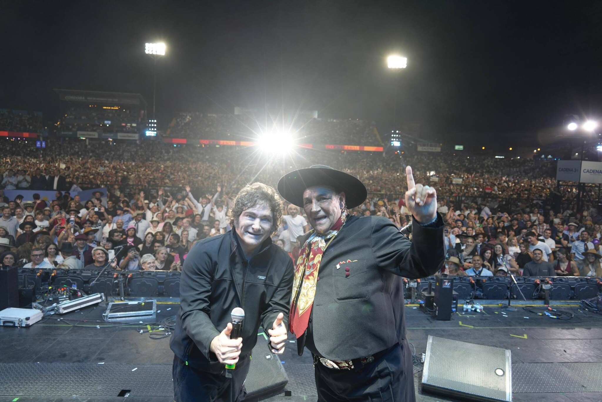 Viernes Jesus Maria Milei, el Chaqueño Palavecino y que paso ?