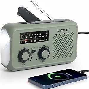La radio de emergencia más vendida de Amazon
