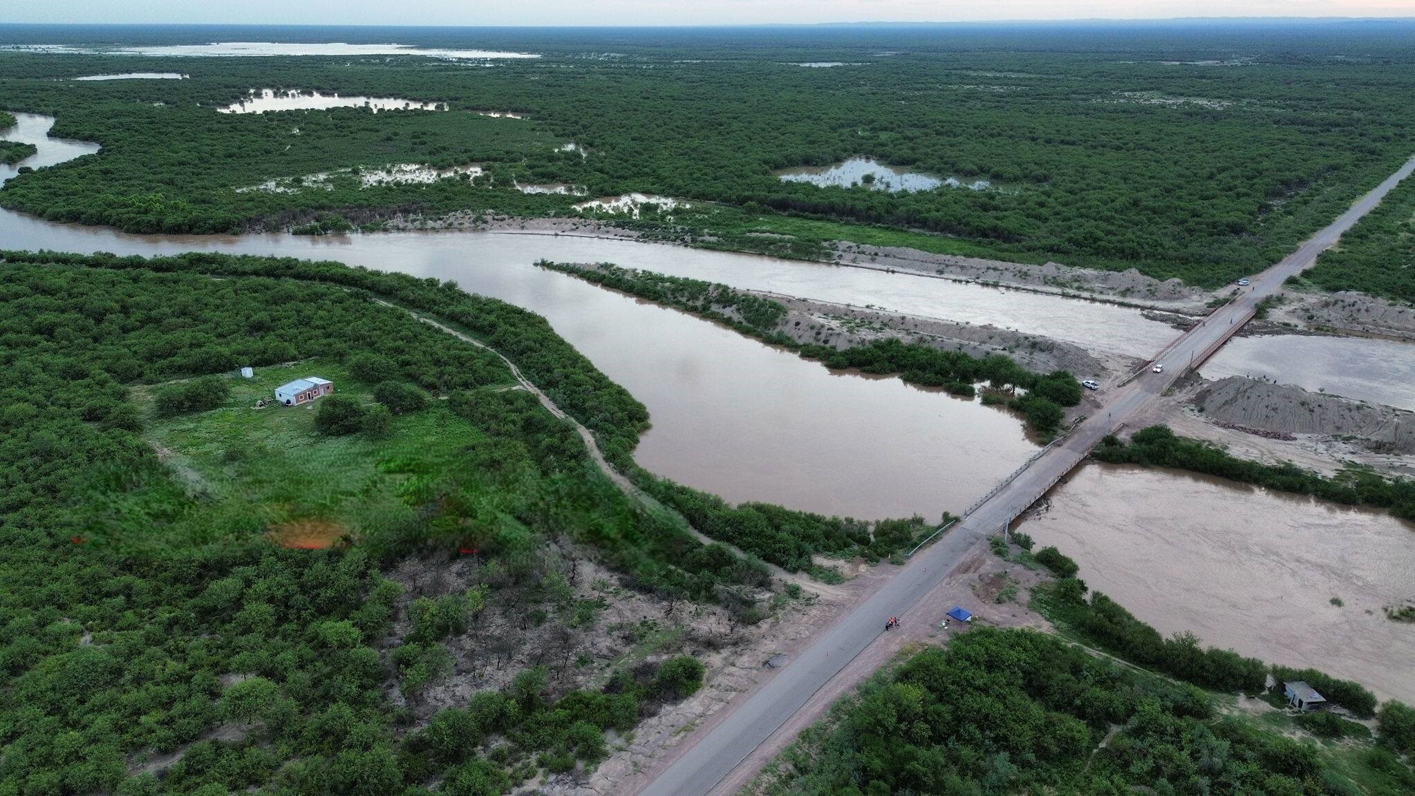 Salavina: situación crítica por la creciente del Río Dulce