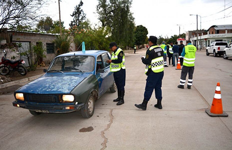 Seguridad Vial fiscalizó más de 8 mil vehículos en controles durante el fin de semana