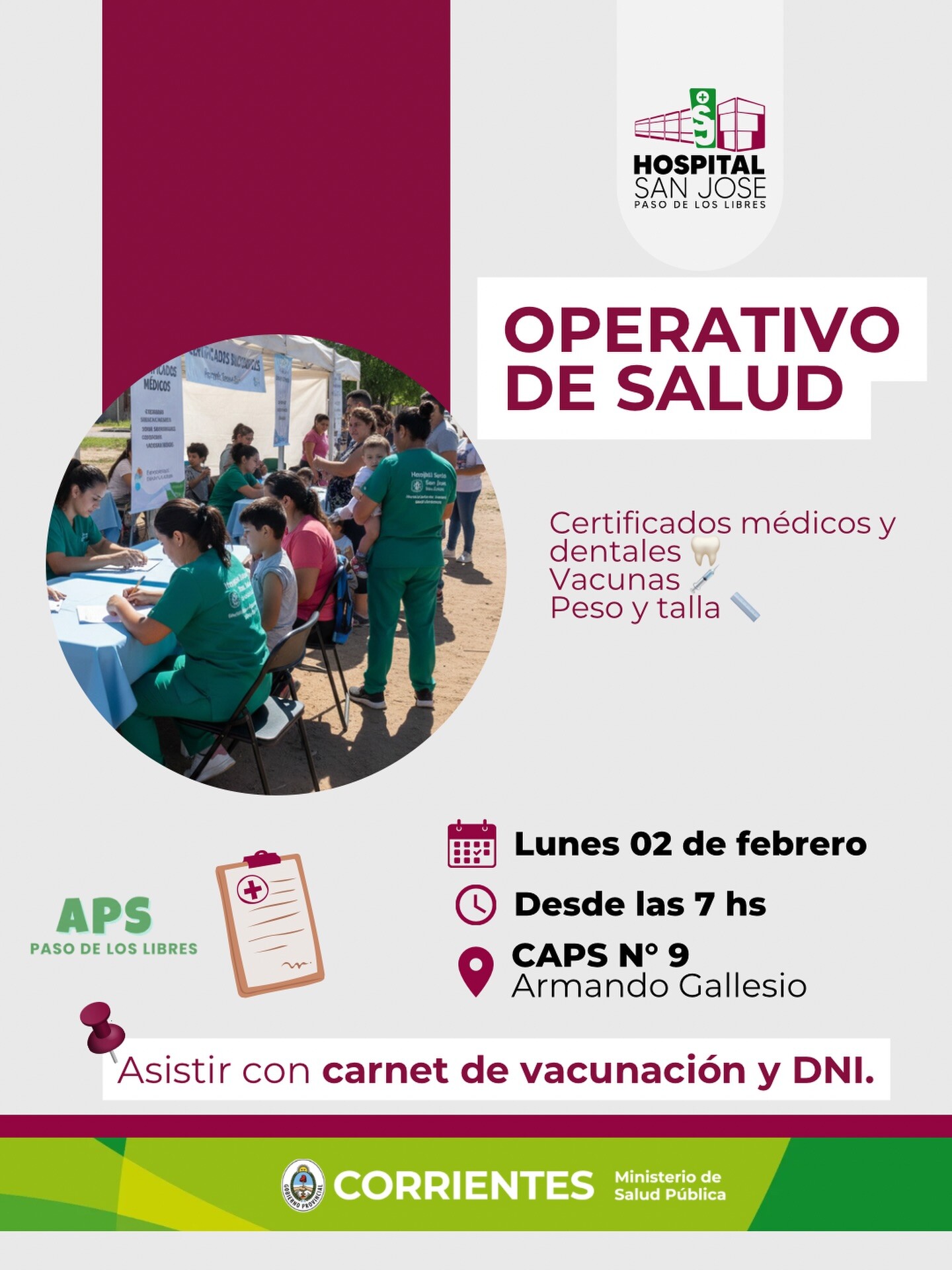 OPERATIVO REGRESO A CLASES
