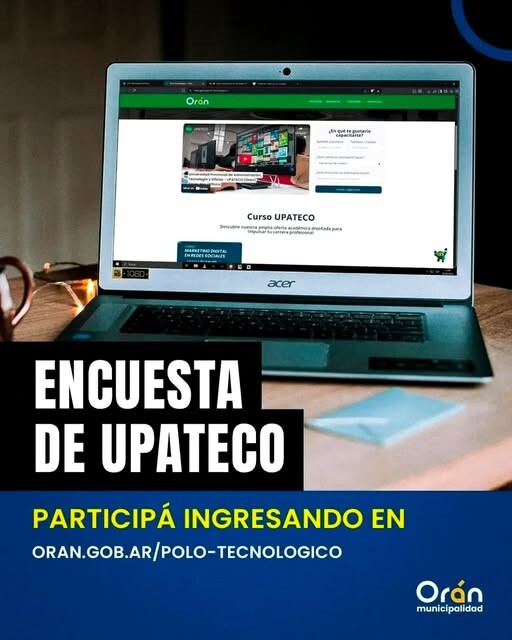 MUNICIPALIDAD DE ORÁN – ENCUESTA UPATECO