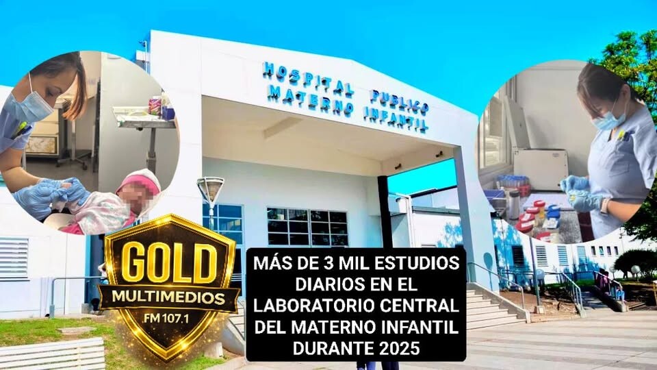 MÁS DE 3 MIL ESTUDIOS DIARIOS EN EL LABORATORIO CENTRAL DEL MATERNO INFANTIL DURANTE 2025