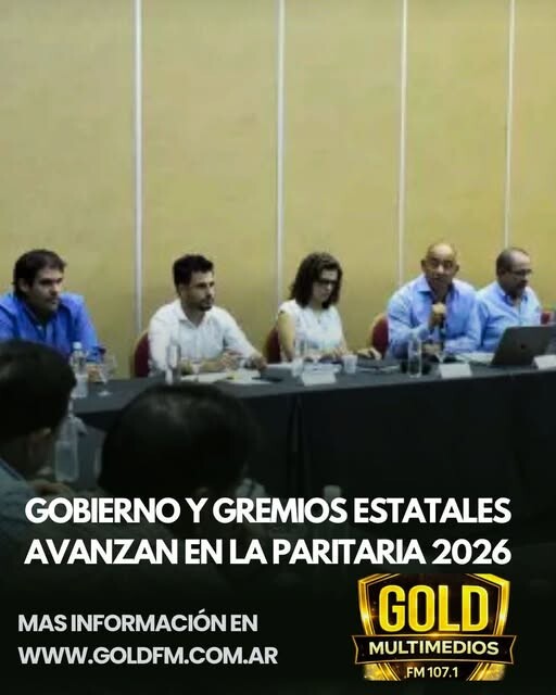 GOBIERNO Y GREMIOS ESTATALES AVANZAN EN LA PARITARIA 2026