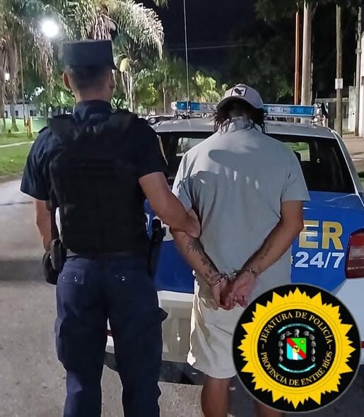 DETUVIERON A UN SUJETO BUSCADO POR VIOLENCIA DE GÉNERO Y DESOBEDIENCIA JUDICIAL