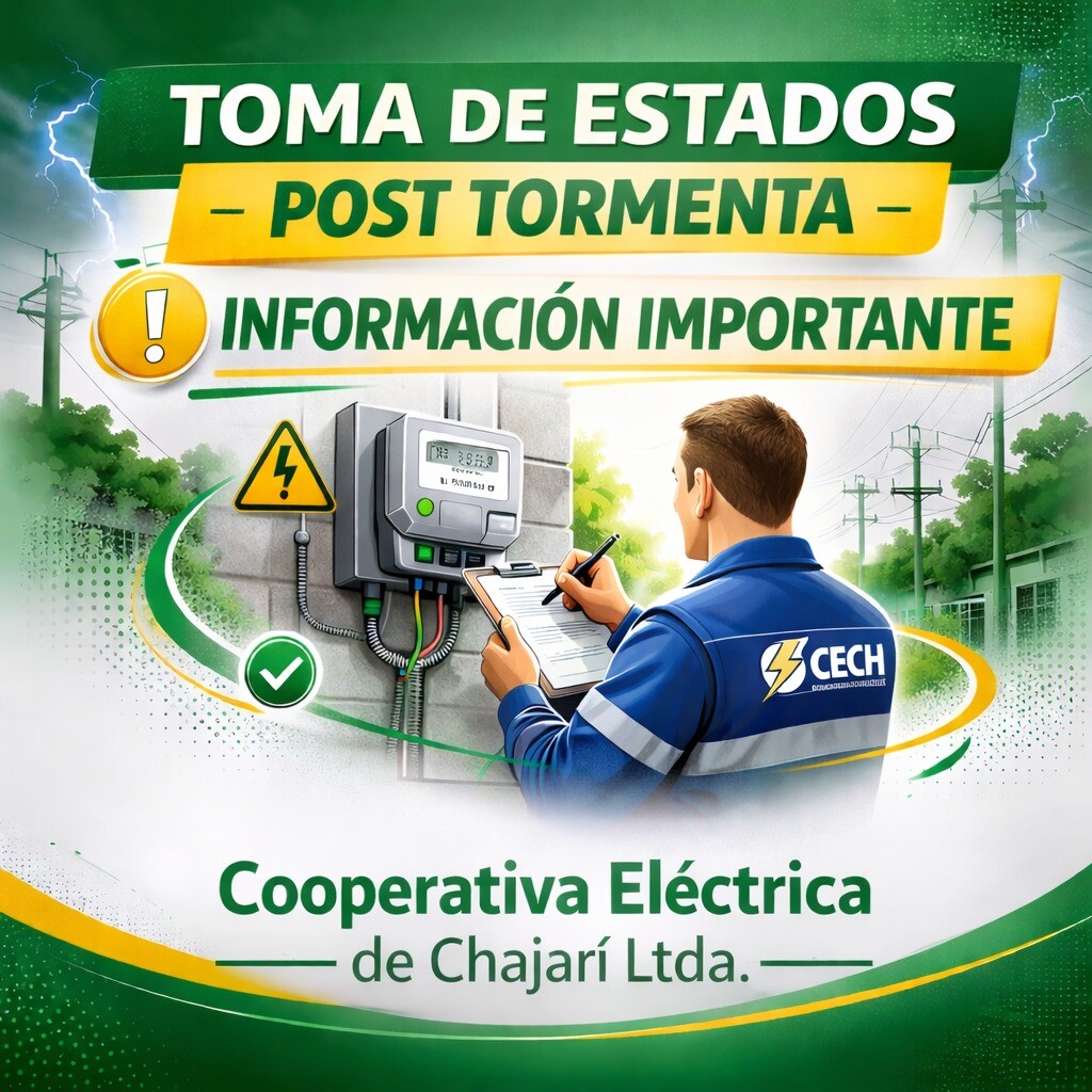 Tras la tormenta, reasignan personal y no habrá lectura de medidores en febrero exceptuando dos localidades