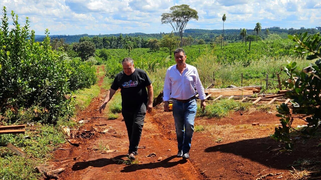 San Pedro: respaldo directo al productor en Colonia 7 Estrellas tras el temporal