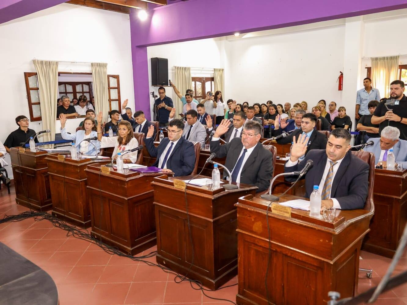 En el departamento Chilecito se llevó a cabo la apertura formal del Período de Sesiones Ordinarias en el Concejo Deliberante
