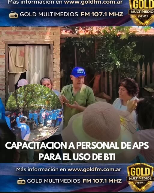CAPACITAMOS A PERSONAL DE APS EN EL USO DE BTI