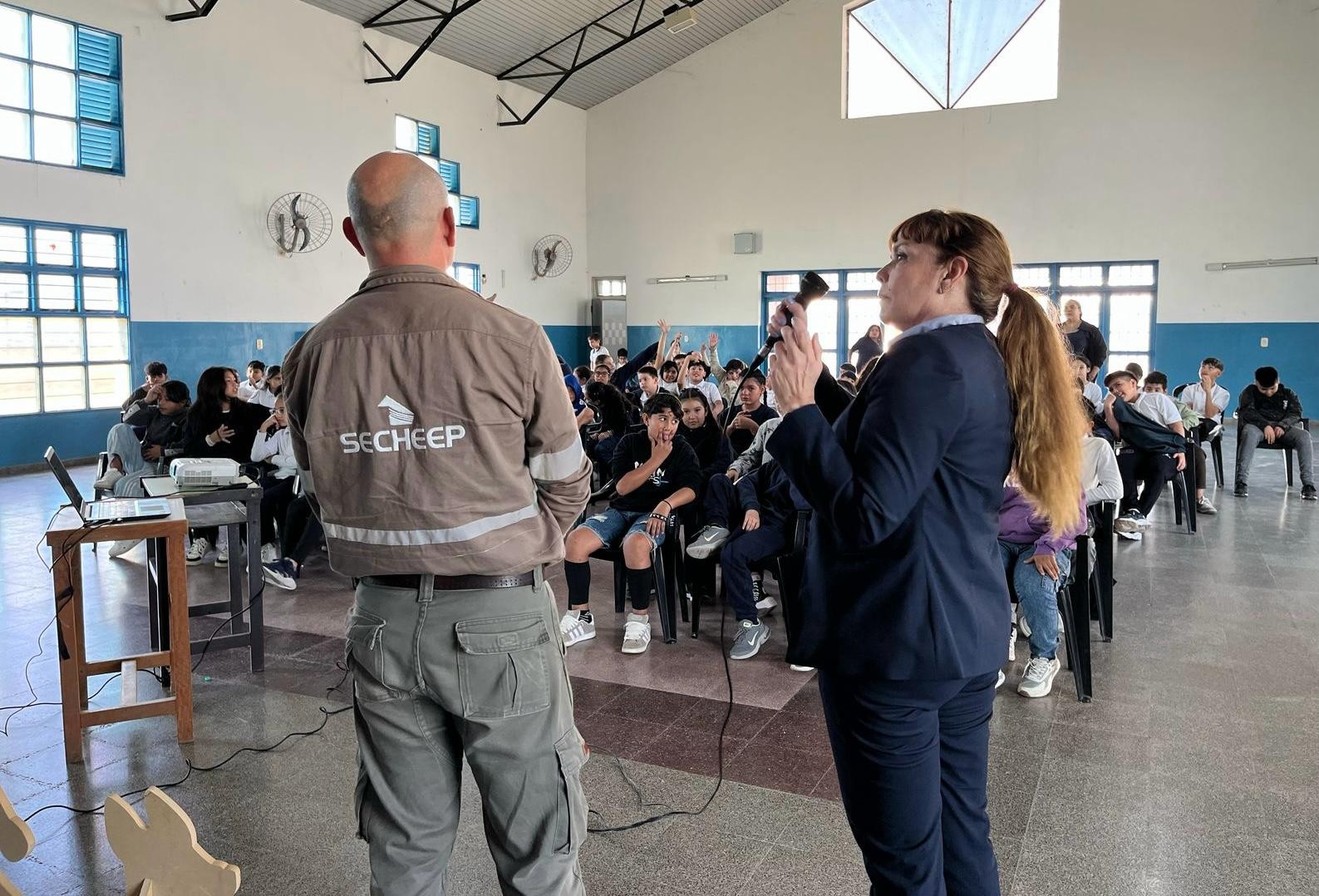 CHARLA EDUCATIVA: “EL VIAJE DE LA ENERGÍA” DE SECHEEP LLEGÓ A LA ESCUELA Nº 168 DE RESISTENCIA