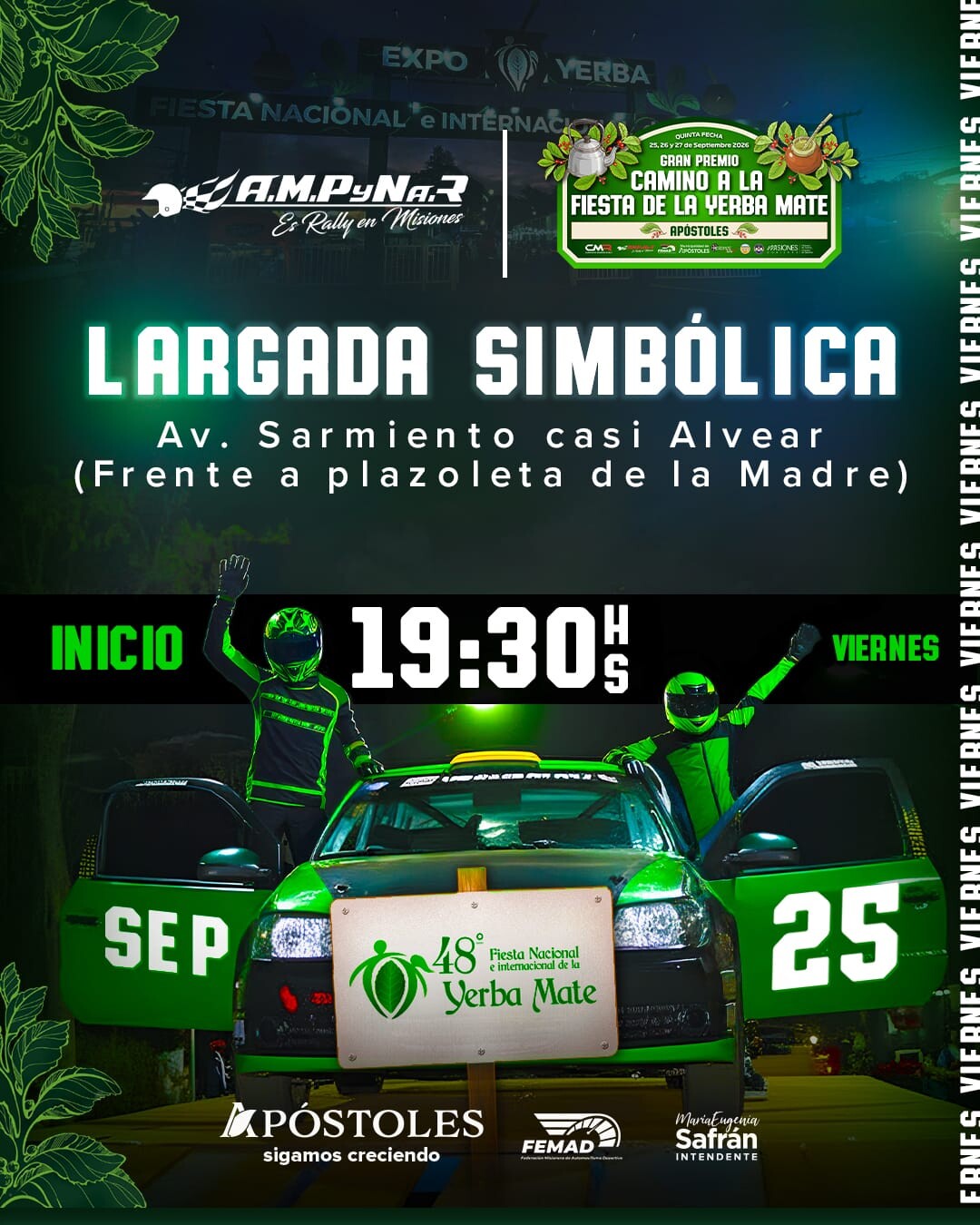 Apóstoles se prepara para una nueva fecha del Rally Misionero