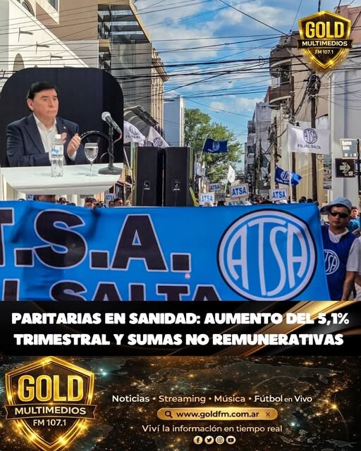 PARITARIAS EN SANIDAD: AUMENTO DEL 5,1% TRIMESTRAL Y SUMAS NO REMUNERATIVAS #Salud