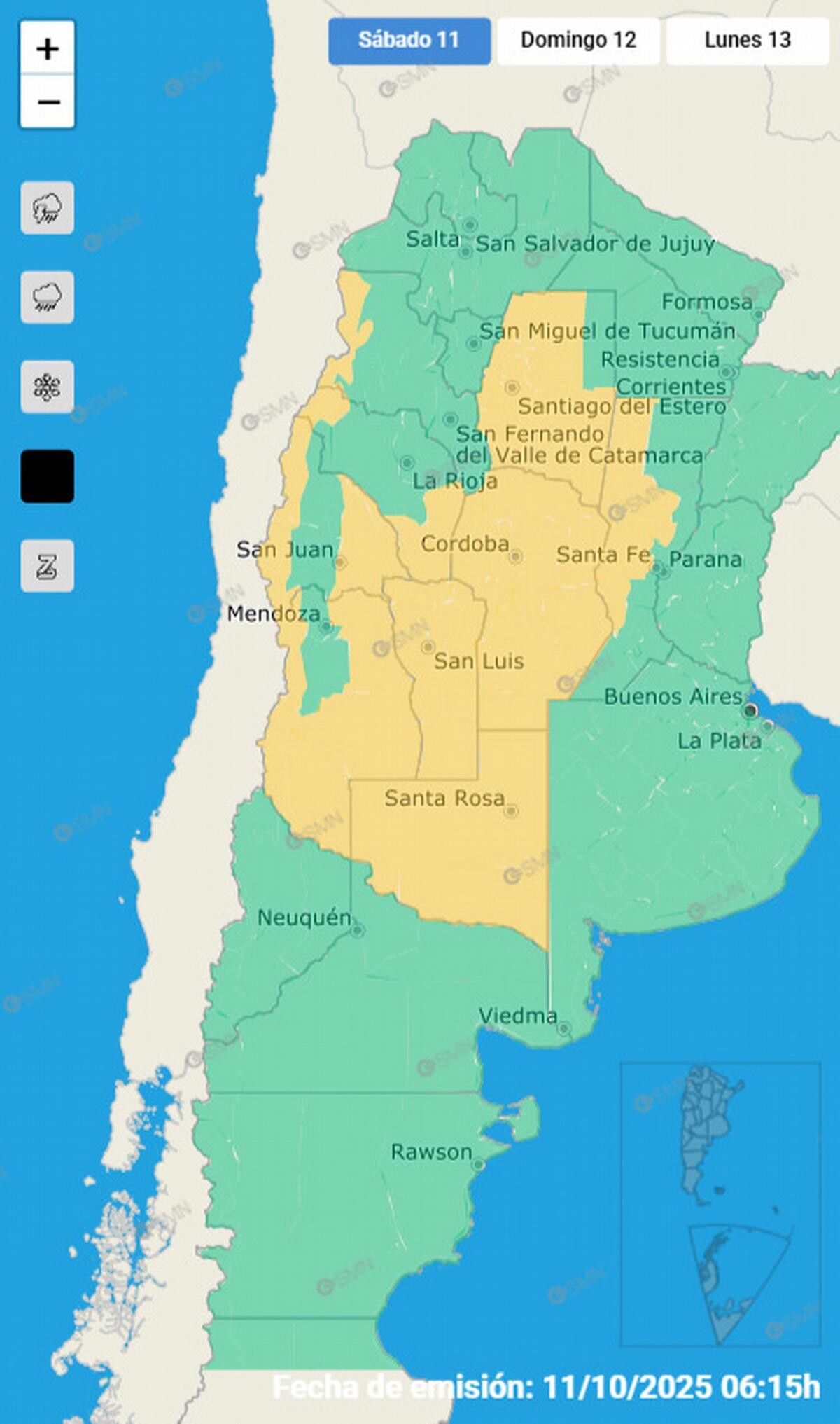 652f36a9-133f-4428-98cf-433700f3398f.jpg Alerta amarilla por vientos fuertes en Santiago y otras nueve provincias