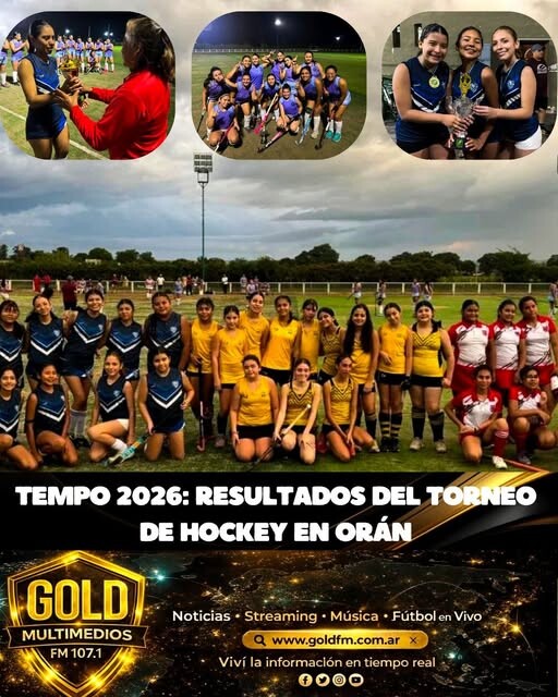 TEMPO 2026: RESULTADOS DEL TORNEO DE HOCKEY EN ORÁN