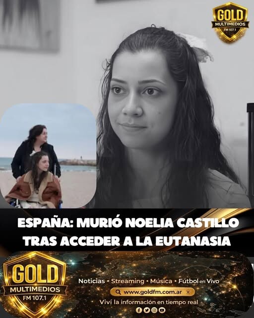 CONMOCIÓN EN ESPAÑA: MURIÓ NOELIA CASTILLO TRAS ACCEDER A LA EUTANASIA