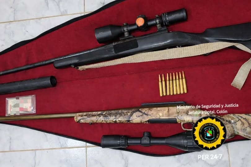 SAN JOSÉ: ALLANAMIENTO POSITIVO CON SECUESTRO DE ARMAS DE FUEGO. SAN JOSÉ: ALLANAMIENTO POSITIVO CON SECUESTRO DE ARMAS DE FUEGO.