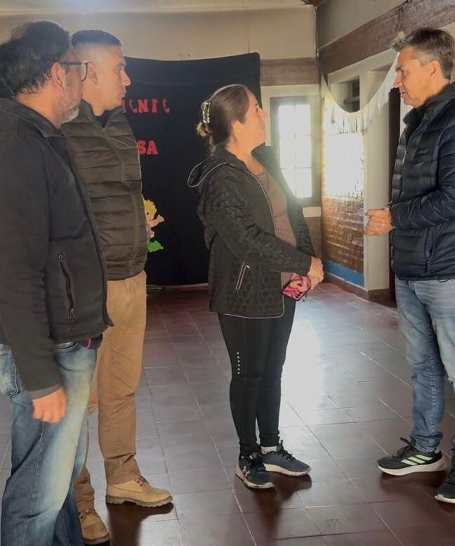 ESTE SÁBADO: ZDERO ESTUVO EN EL JARDÍN N°43 TRAS EL INCENDIO Y GARANTIZÓ LAS REFACCIONES INTEGRALES