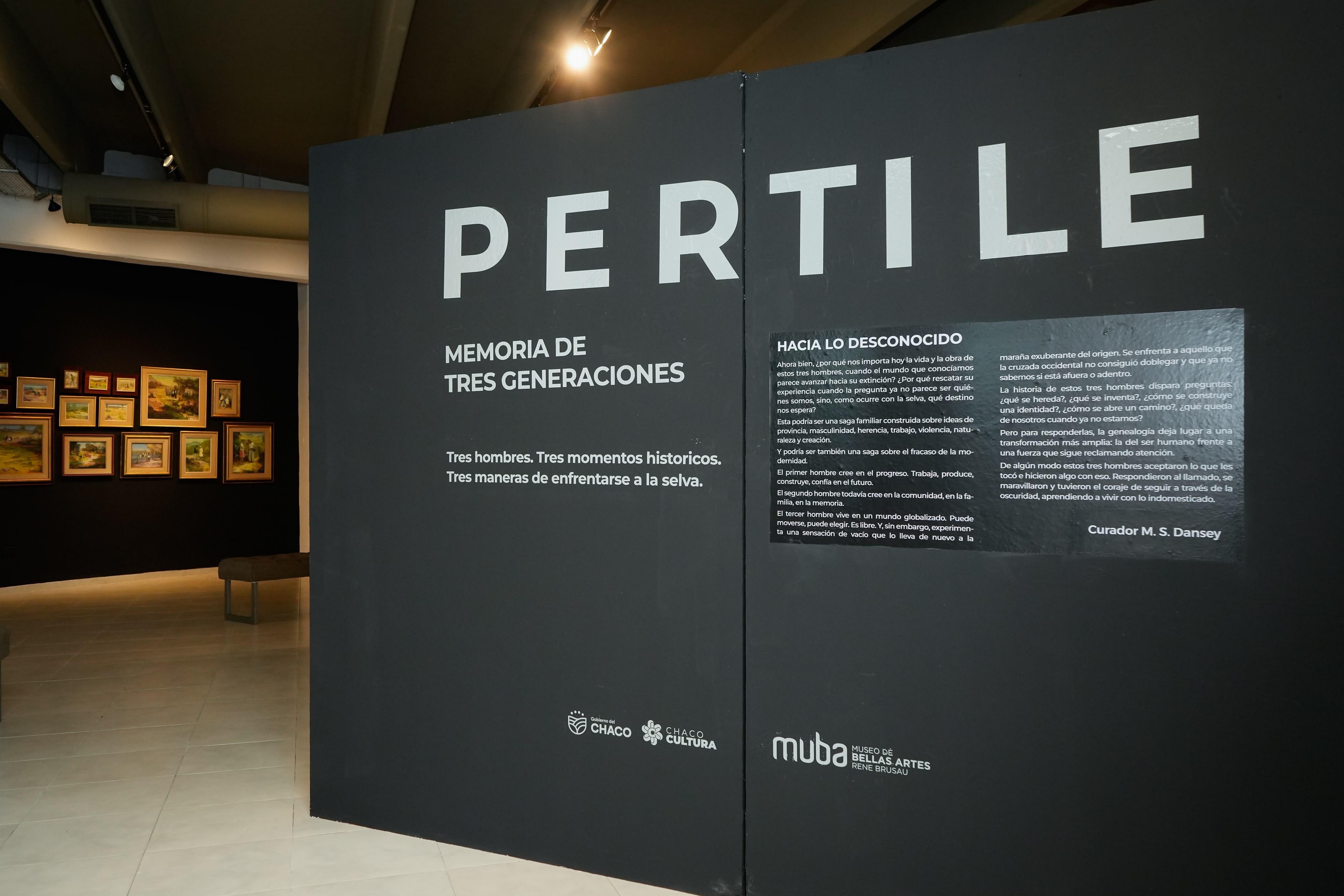 INÉDITA MUESTRA “MEMORIA DE TRES GENERACIONES”: ZDERO ACOMPAÑÓ LA EXPOSICIÓN PÉRTILE Y DESTACÓ EL LEGADO CULTURAL DEL CHACO