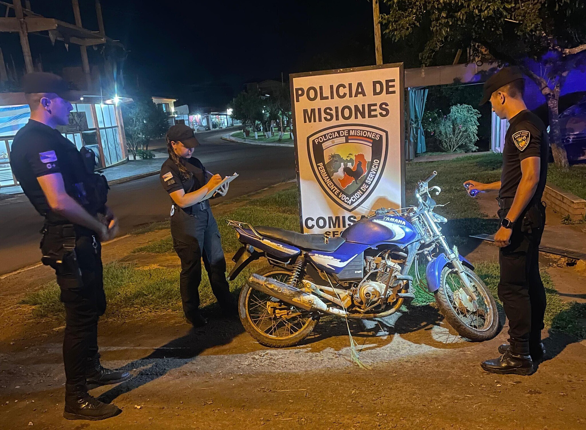 SAN PEDRO: Rastrillaje clave permite recuperar motocicleta sustraída