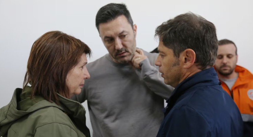 Patricia Bullrich y Axel Kicillof organizan una estrategia conjunta por las inundaciones