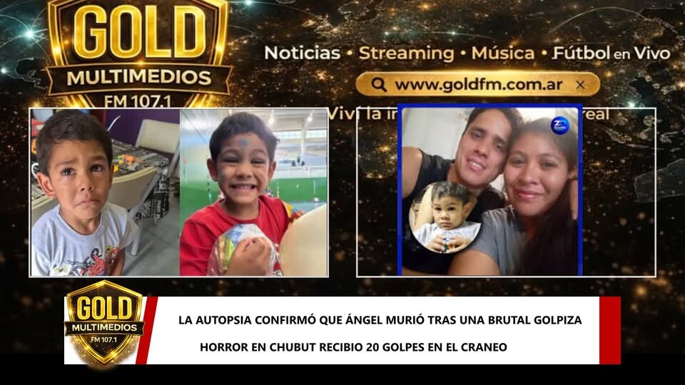 HORROR EN CHUBUT: LA AUTOPSIA CONFIRMÓ QUE ÁNGEL MURIÓ TRAS UNA BRUTAL GOLPIZA