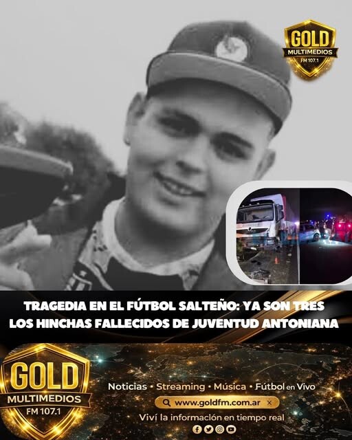 EN EL FÚTBOL SALTEÑO: YA SON TRES LOS HINCHAS FALLECIDOS DE JUVENTUD ANTONIANA