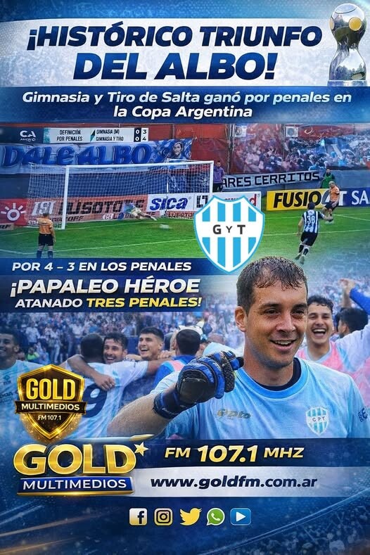 HISTÓRICO TRIUNFO DEL ALBO EN COPA ARGENTINA