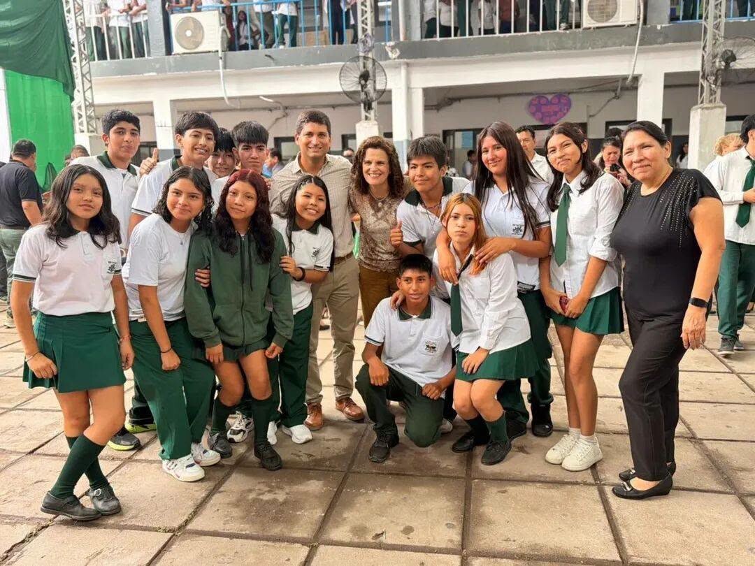 LA ESCUELA TÉCNICA N° 3134 CELEBRÓ SU 78° ANIVERSARIO CON ACOMPAÑAMIENTO DE AUTORIDADES