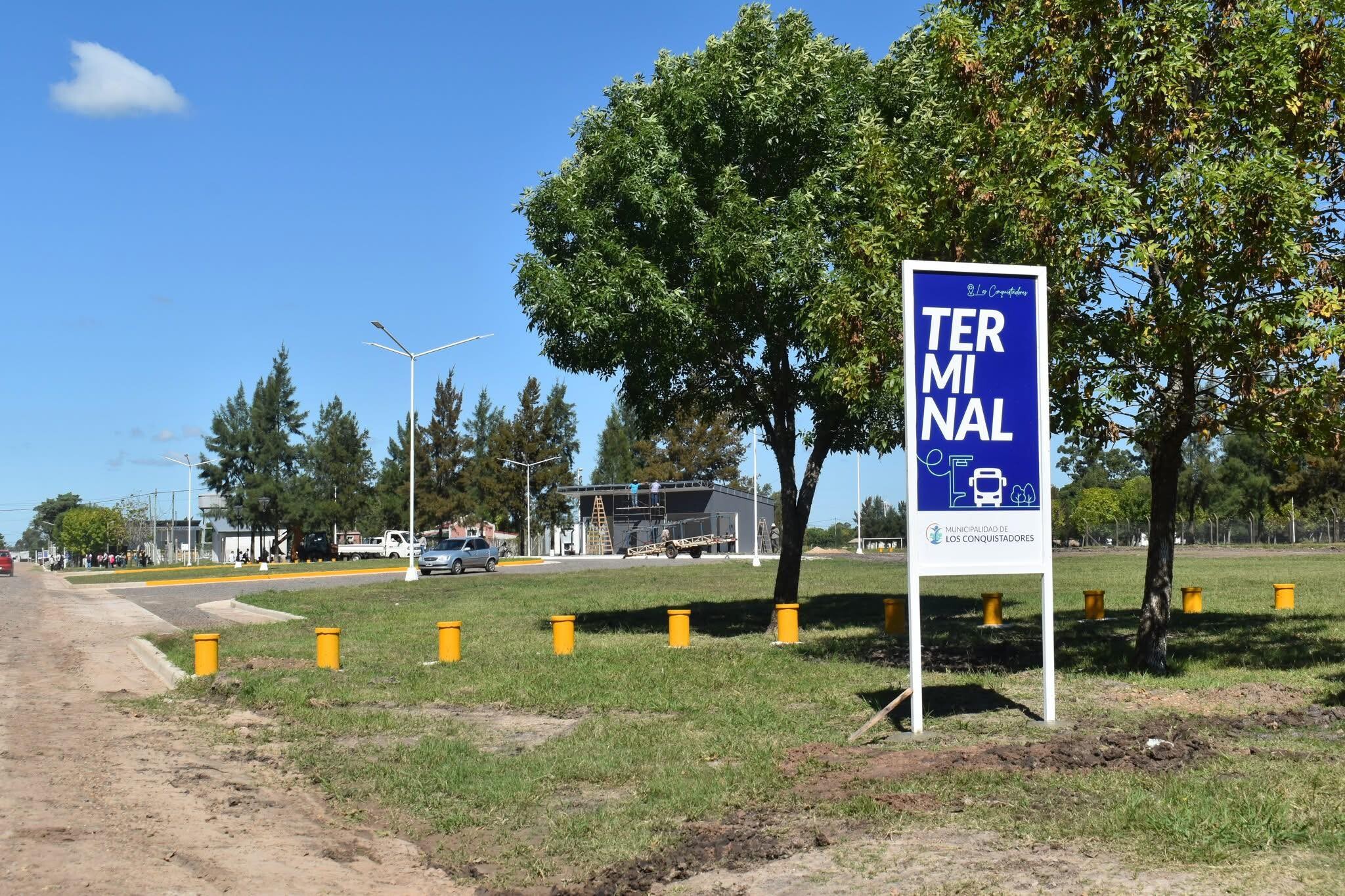 Los Conquistadores: este viernes inauguran la nueva terminal