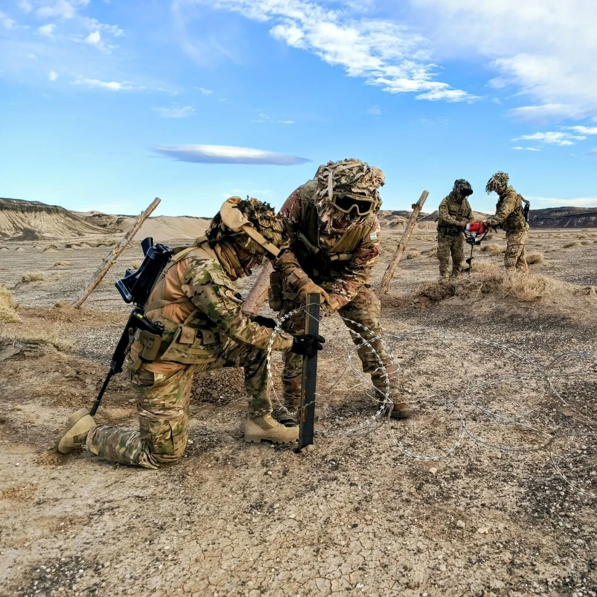 La IXna Brigada Mecanizada avanza en la etapa operativa del Ejercicio Kekén
