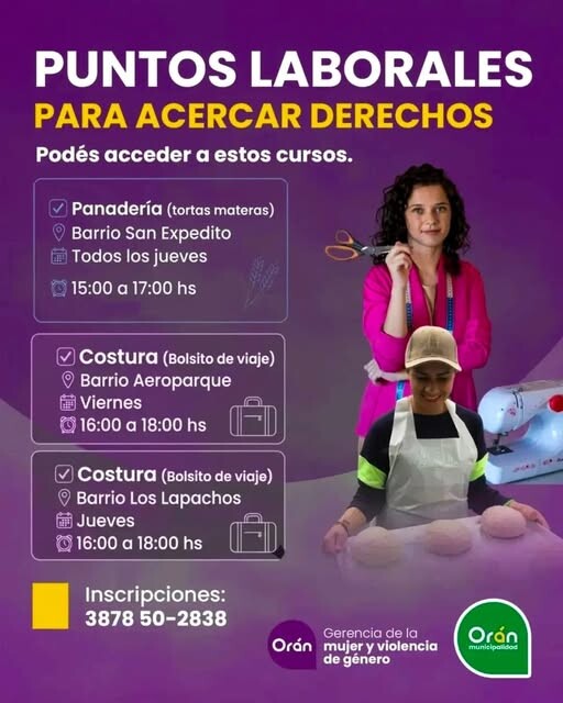 EN LOS BARRIOS: PUNTOS LABORALES PARA ACERCAR DERECHOS