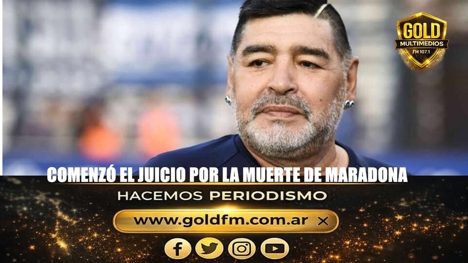 COMENZÓ EL JUICIO POR LA MUERTE DE MARADONA