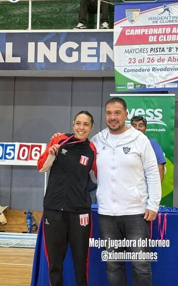 XIOMI MARDONES La mejor del torneo y de la gran final