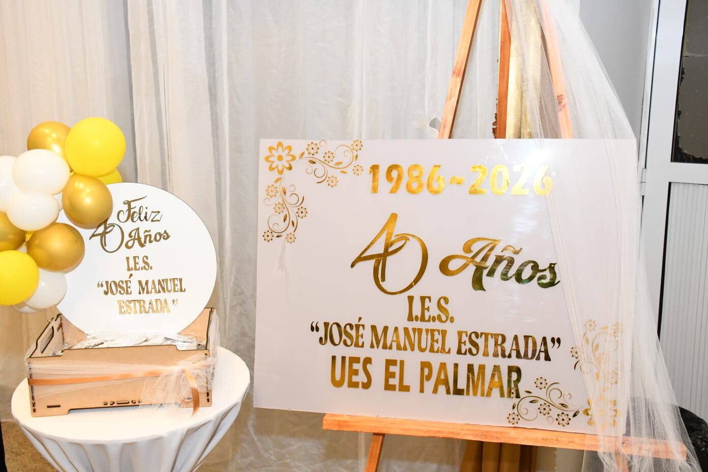 TRES ISLETAS: LA JEFA DE ESTADO ACOMPAÑÓ EL 40° ANIVERSARIO DEL IES “JOSÉ MANUEL ESTRADA”