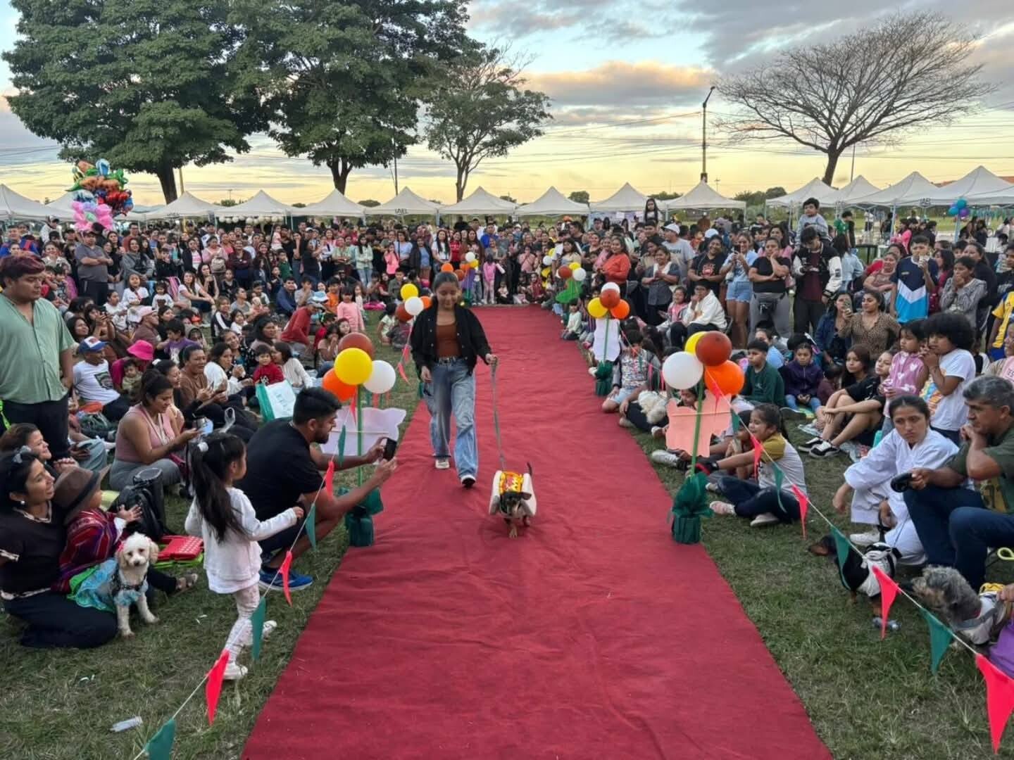 ORÁN: MÁS DE 200 MASCOTAS PROTAGONIZARON UNA GRAN FIESTA EN EL PARQUE DE LA FAMILIA