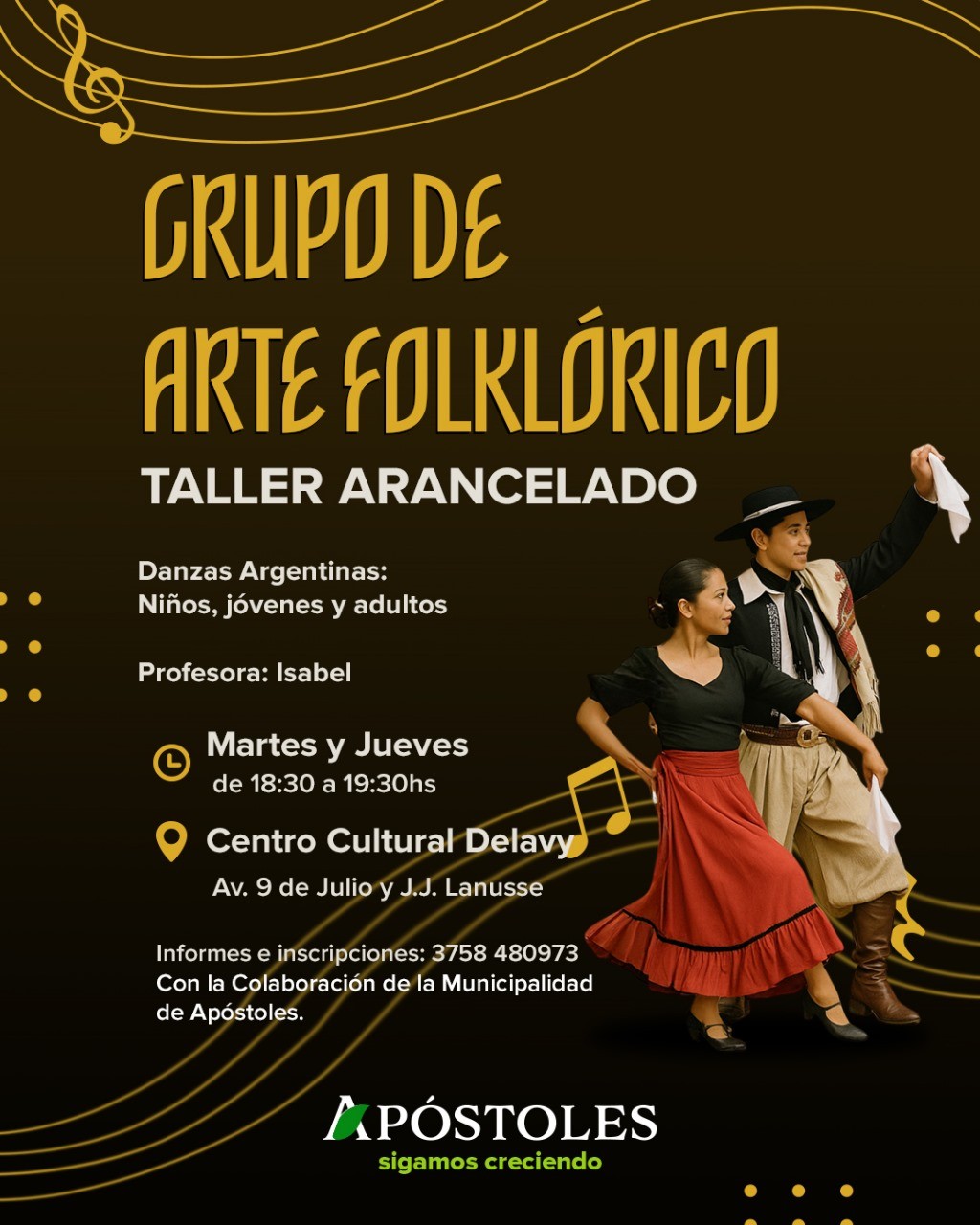 Taller del Grupo de Arte Folklórico