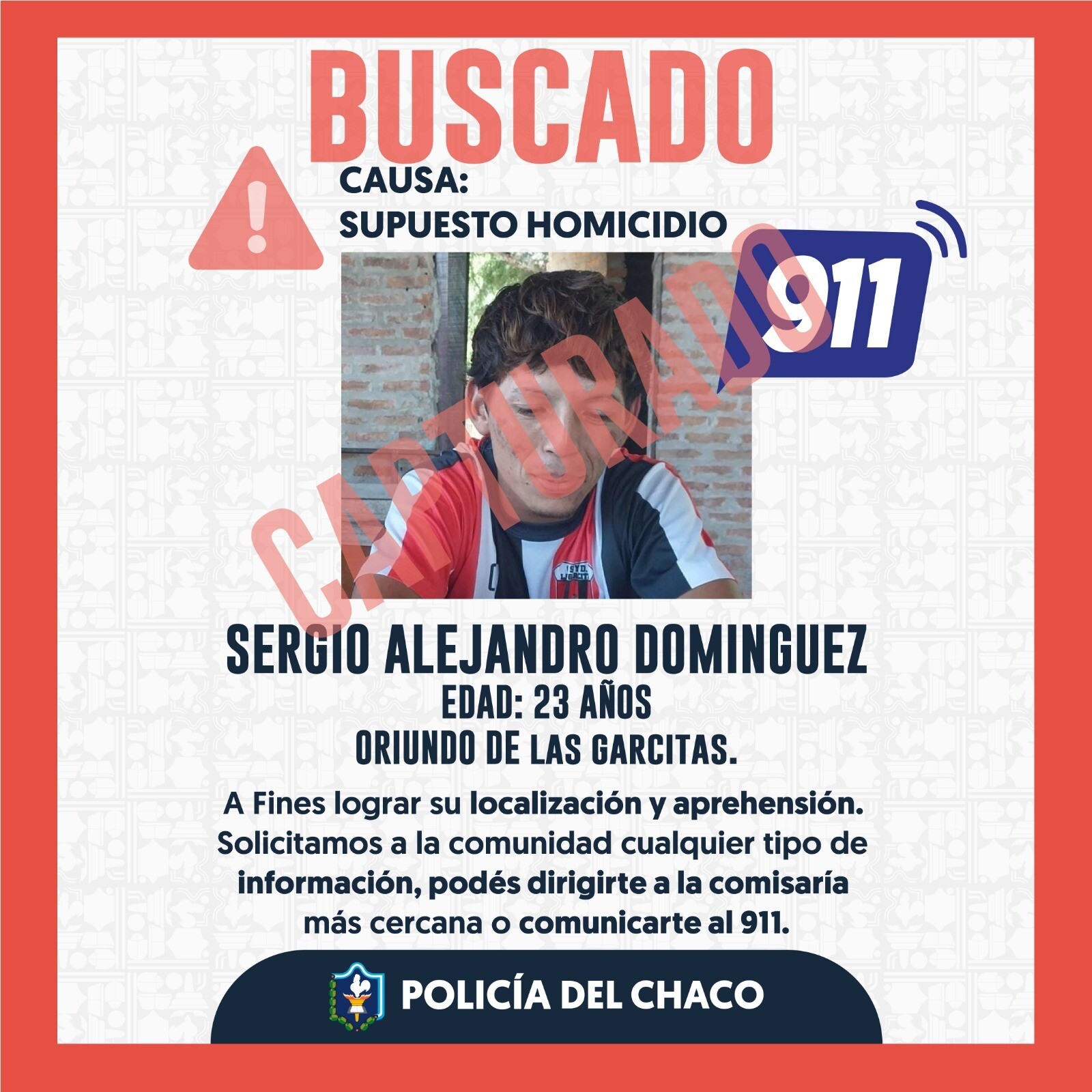 6df07f30-3559-46cc-9e61-5f5a28c3294a.jpg ATRAPARON AL IMPLICADO EN EL HOMICIDIO DEL CERRAJERO
