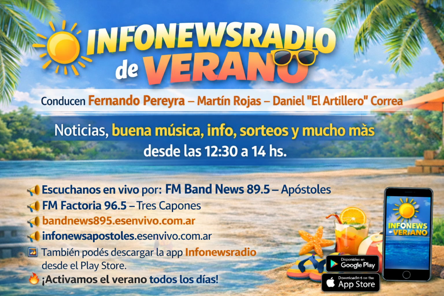 ☀️ InfonewsRadio de Verano
