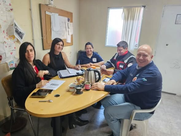 LAS FISCALIZADORAS NACIONALES CONTINÚAN SU RECORRIDO POR CUARTELES DE CHUBUT