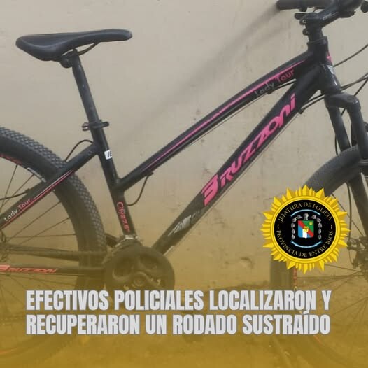 EFECTIVOS POLICIALES LOCALIZARON Y RECUPERARON UN RODADO SUSTRAÍDO.