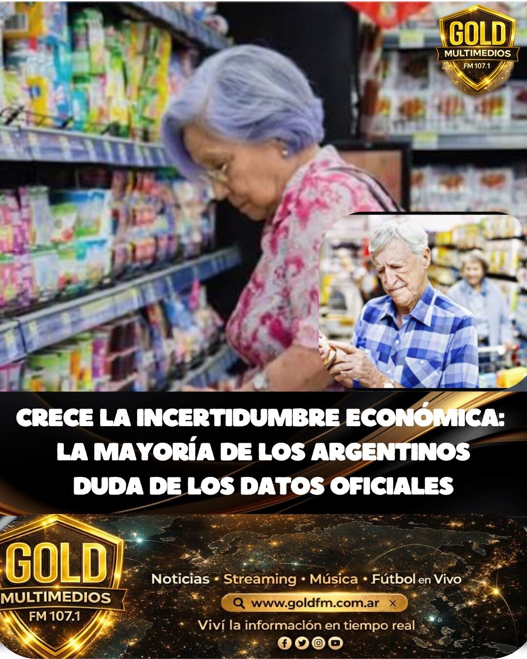 CRECE LA INCERTIDUMBRE ECONÓMICA: LA MAYORÍA DE LOS ARGENTINOS DUDA DE LOS DATOS OFICIALES