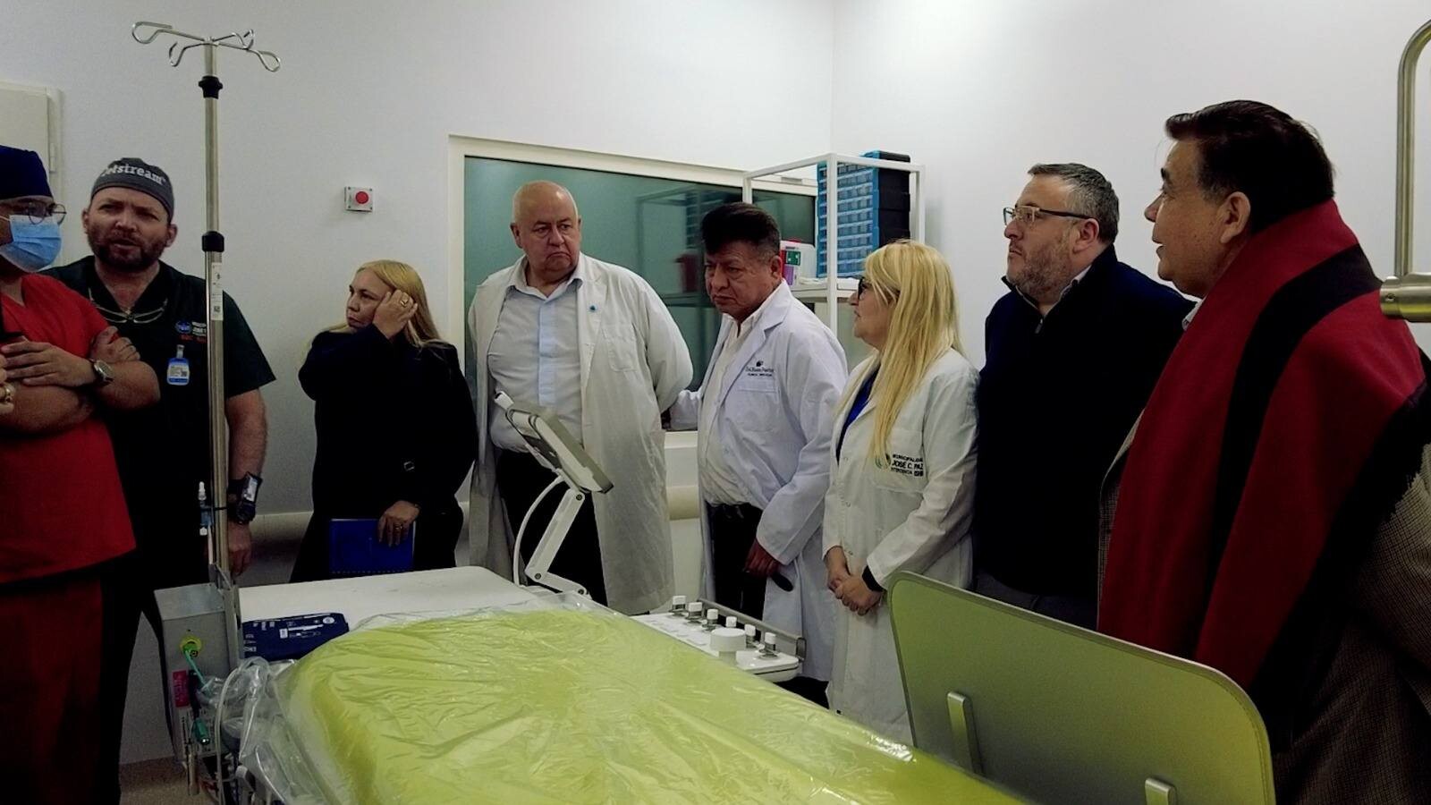 JOSÉ C. PAZ INAUGURÓ EL ANGIÓGRAFO MUNICIPAL EN EL HOSPITAL CARDIOVASCULAR