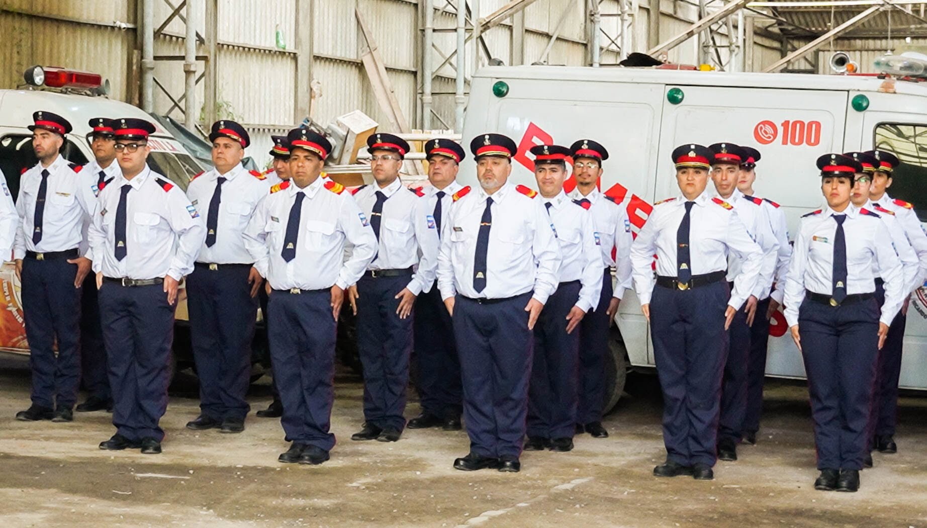 Acto por el Dia del Bombero Voluntario y Juramento a Nuevos Integrantes
